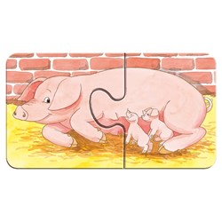 Ravensburger (07333) - "A la ferme" - 2 pièces