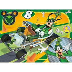 Ravensburger - "Mickey and the Roadster Racers" - 12 16 20 24 pièces