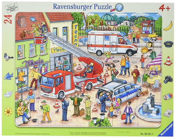 Ravensburger (06581) - "Au Secours!" - 24 pièces