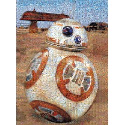 Buffalo Games (10607) - "Photomosaic Star Wars Episode VII BB-8" - 1000 pièces