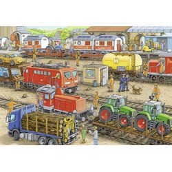 Ravensburger (09191) - "Agitation à la Gare" - 24 pièces