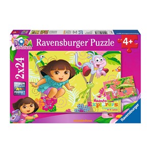 Ravensburger (08877) - "Dora in the Jungle" - 24 pièces