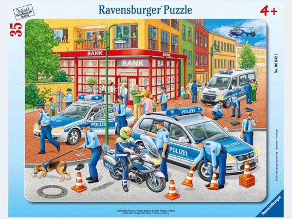 Ravensburger (06642) - "Great Police Operation" - 35 pièces