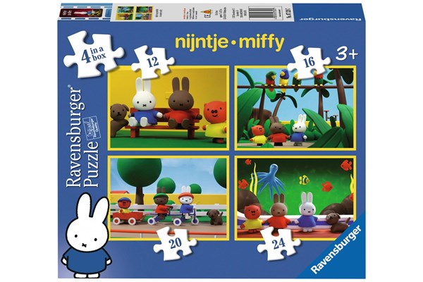 Ravensburger (07320) - "Miffy" - 12 16 20 24 pièces