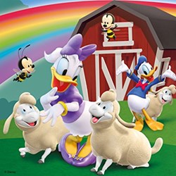 Ravensburger (92475) - "Tout le monde aime Mickey" - 49 pièces