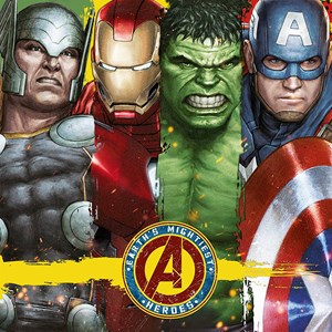 Ravensburger (08017) - "The Avengers" - 49 pièces