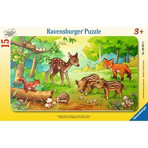 Ravensburger (06376) - "Bébés Animaux de la Forêt" - 15 pièces