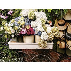 Ravensburger (13654) - "Flowers and Hats" - 500 pièces