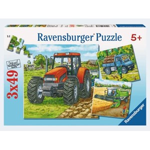 Ravensburger (93885) - "Machines agricoles" - 49 pièces