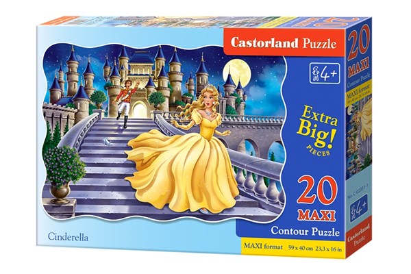 Castorland (C-02351) - "Cendrillon" - 20 pièces