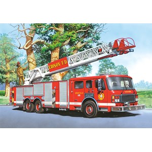 Castorland (B-06595) - "Camion de pompier" - 60 pièces