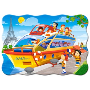 Castorland (B-03624) - "Paris Boat Tour" - 30 pièces
