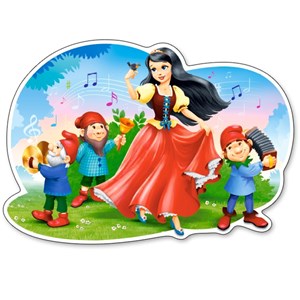 Castorland (B-120192) - "Blanche Neige" - 12 pièces