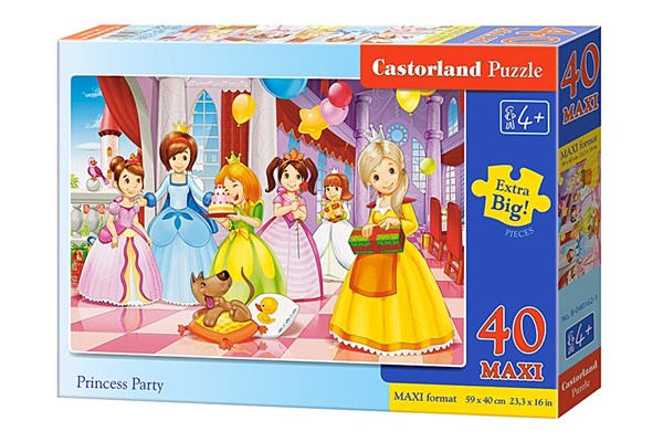 Castorland (B-040162) - "Fête des Princesses" - 40 pièces