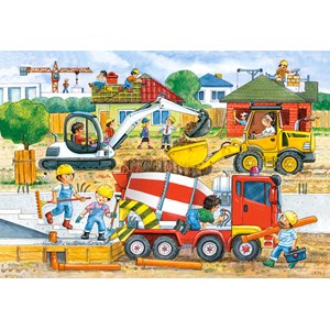 Castorland (B-040018) - "Chantier de construction" - 40 pièces
