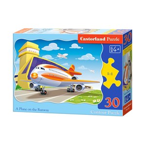 Castorland (B-03587) - "Avion" - 30 pièces