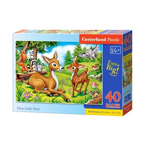 Castorland (B-040261) - "Dear Little Deer" - 40 pièces