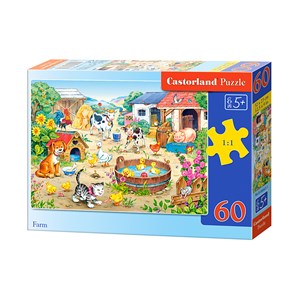 Castorland (B-06663) - "La Ferme" - 60 pièces