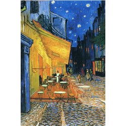 Grafika Kids (00030) - Vincent van Gogh: "Terrasse de Café sur la Place du Forum, 1888" - 100 pièces