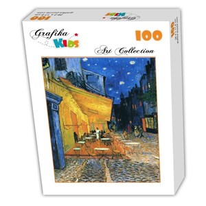 Grafika Kids (00030) - Vincent van Gogh: "Terrasse de Café sur la Place du Forum, 1888" - 100 pièces