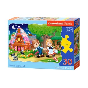 Castorland (B-03532) - "Hansel et Gretel" - 30 pièces