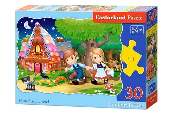 Castorland (B-03532) - "Hansel et Gretel" - 30 pièces