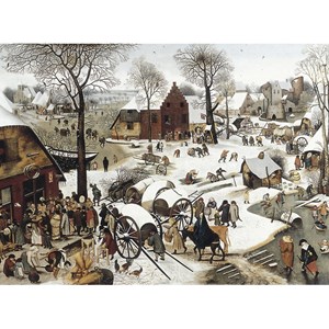 Puzzle Michele Wilson (C58-1500) - Pieter Brueghel the Elder: "Numbering at Bethlehem" - 1500 pièces