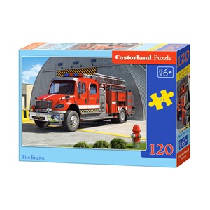Castorland (B-12831) - "Camion de Pompier" - 120 pièces