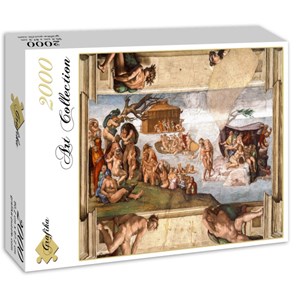 Grafika (01115) - Michelangelo: "Chapelle Sixtine (détail), 1509" - 2000 pièces