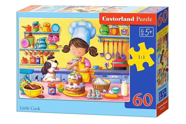 Castorland (B-06885) - "Little Cook" - 60 pièces