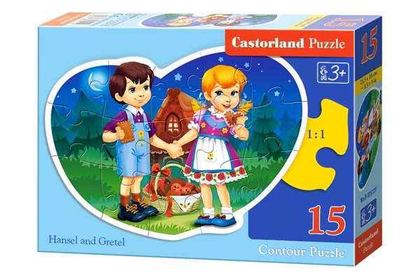 Castorland (B-015177) - "Hansel and Gretel" - 15 pièces