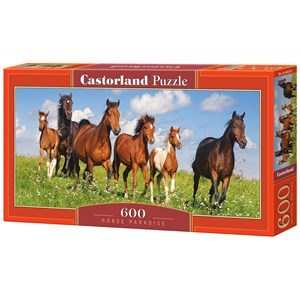 Castorland (B-060351) - "Horse Paradise" - 600 pièces