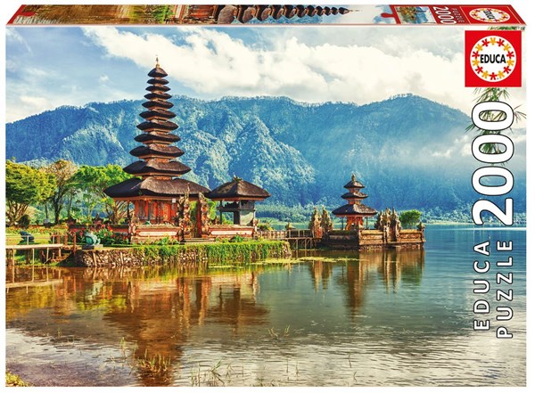 Educa (17674) - "Temple Ulun Danu, Bali, Indonésie" - 2000 pièces