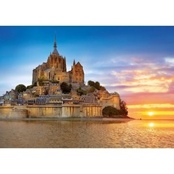 Educa (17665) - "Mont Saint Michel, France" - 1000 pièces