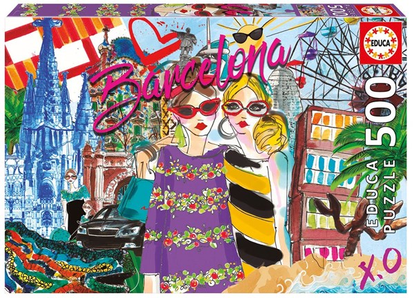 Educa (17651) - "Barcelone" - 500 pièces