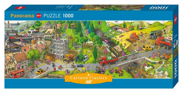 Heye (29835) - Jean-Jacques Loup: "Busy Day" - 1000 pièces