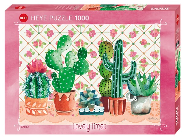 Heye (29831) - Gabila Rissone: "Cactus Family" - 1000 pièces