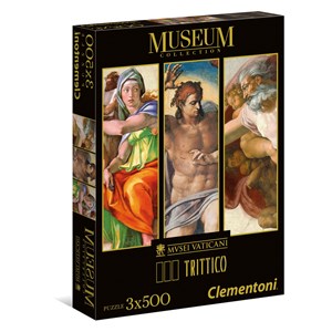 Clementoni (39801) - Sandro Botticelli: "Sistine Chapel" - 500 pièces