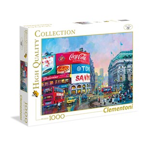Clementoni (39316) - "London, Piccadilly Circus" - 1000 pièces