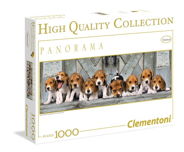 Clementoni (39076) - "Beagles" - 1000 pièces