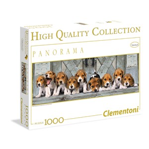 Clementoni (39076) - "Beagles" - 1000 pièces