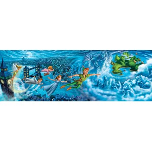 Clementoni (39286) - "Peter Pan, Night Flights" - 1000 pièces