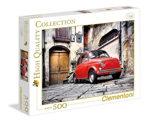 Clementoni (30575) - "Fiat 500" - 500 pièces