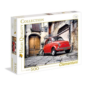 Clementoni (30575) - "Fiat 500" - 500 pièces