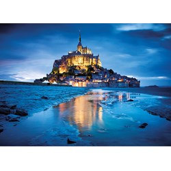 Clementoni (31994) - "Le Mont Saint Michel, France" - 1500 pièces