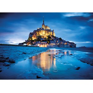 Clementoni (31994) - "Le Mont Saint Michel, France" - 1500 pièces