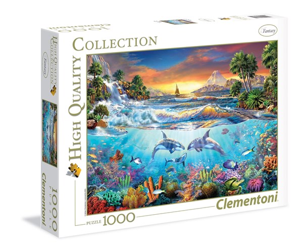 Clementoni (39335) - Christian Riese Lassen: "Under The Sea" - 1000 pièces