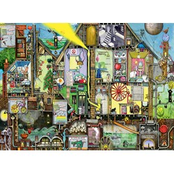 Ravensburger (14731) - Colin Thompson: "Tomorrow's World" - 500 pièces