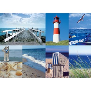 Ravensburger (19071) - "Impression maritime" - 1000 pièces