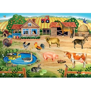 Step Puzzle (70103) - "Farm" - 34 pièces